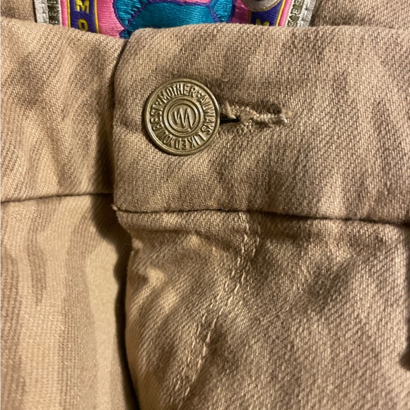 Mother The Looker Ankle Fray Jeans in Sweet Stripes Size 28 - Picture 2 of 7